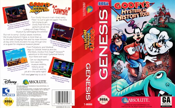 Goofy's Hysterical History Tour